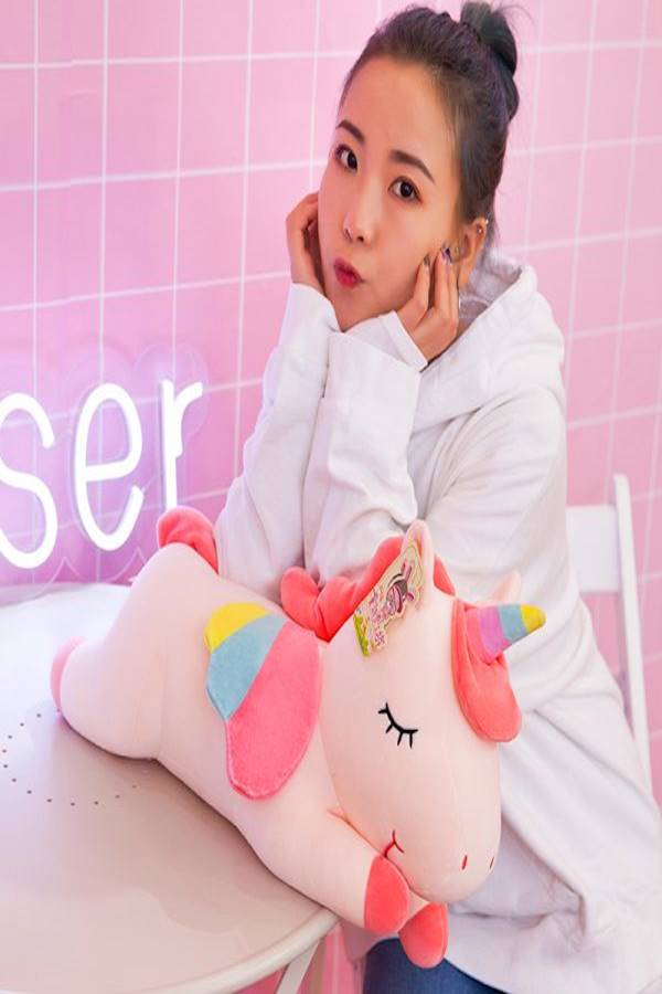 لعبة وحيد القرن المحشوة 55سم - Image 3