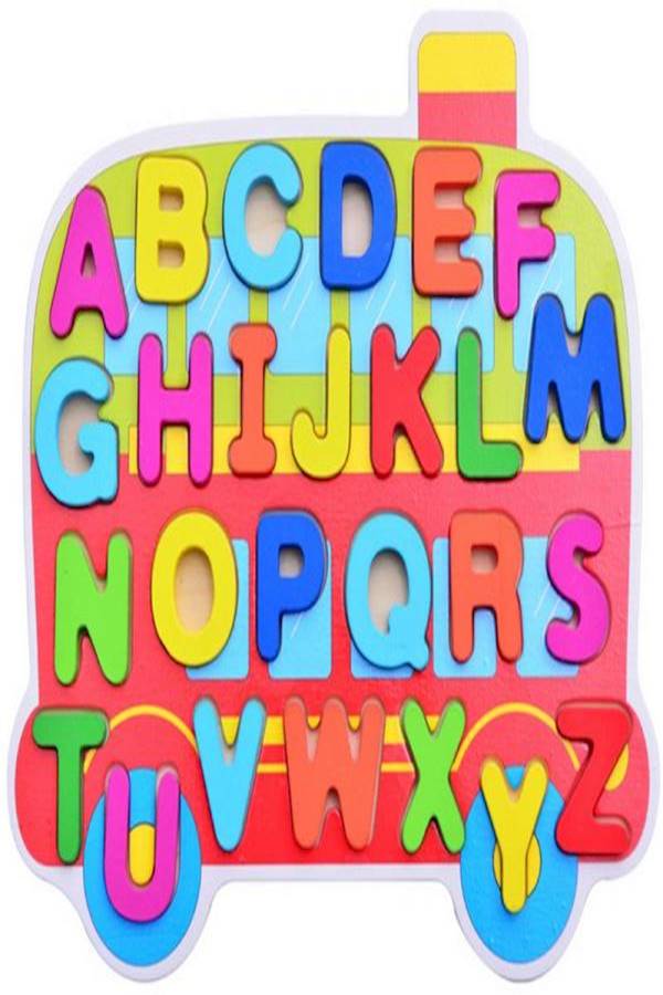 27-Piece Alphabet Early Learning Puzzle Set  - Image 1