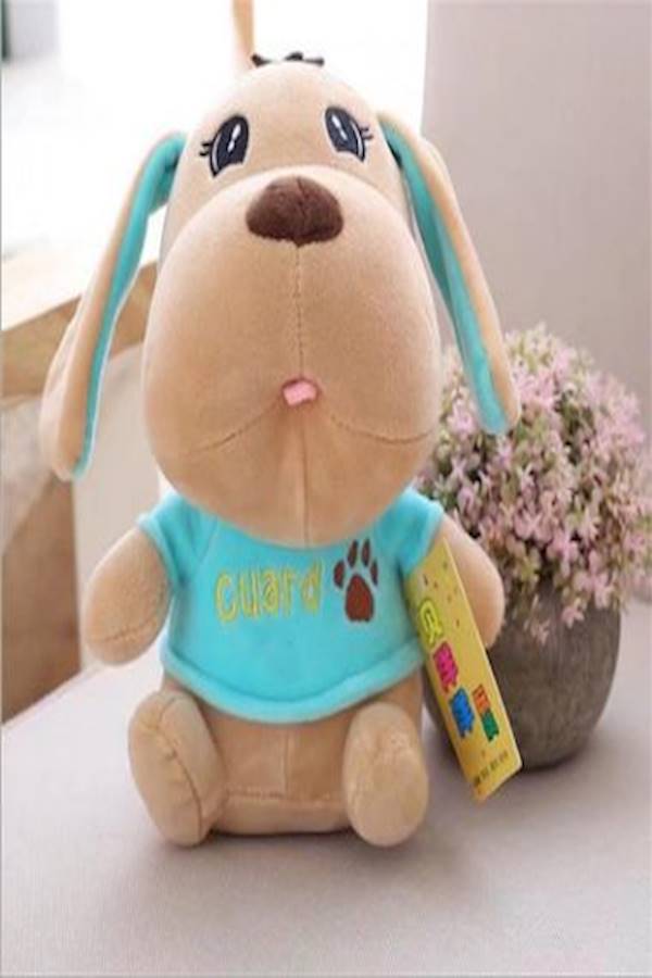 30Cm High Lovely Feather Cotton Dress Lucky Dog Stuffed Doll 30cm  - Image 3