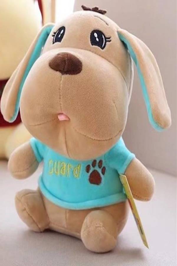 30Cm High Lovely Feather Cotton Dress Lucky Dog Stuffed Doll 30cm  - Image 2