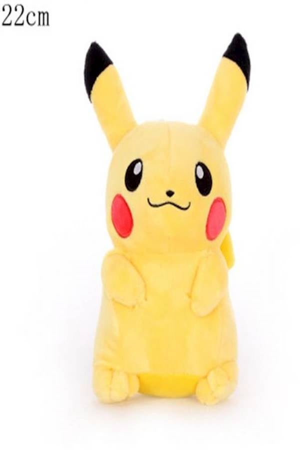 دمية محشوة بتصميم شخصية بيكاتشو من لعبة الفيديو "Pokemon All Star" لمحبي التجميع  - Image 2