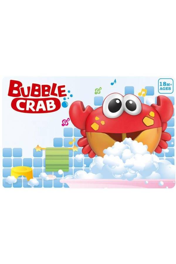 Crab Bubble Blower Toy