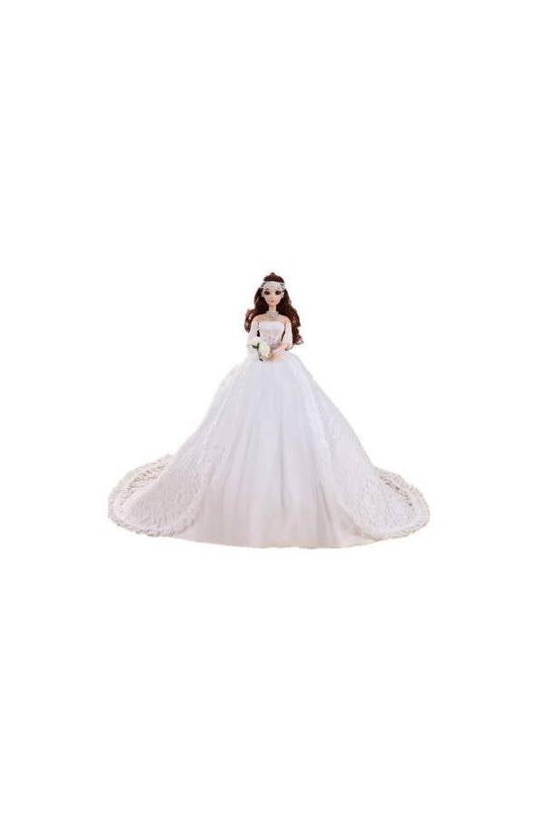 Veil Princess Wedding Dress Doll Clothes 48cm - Image 1