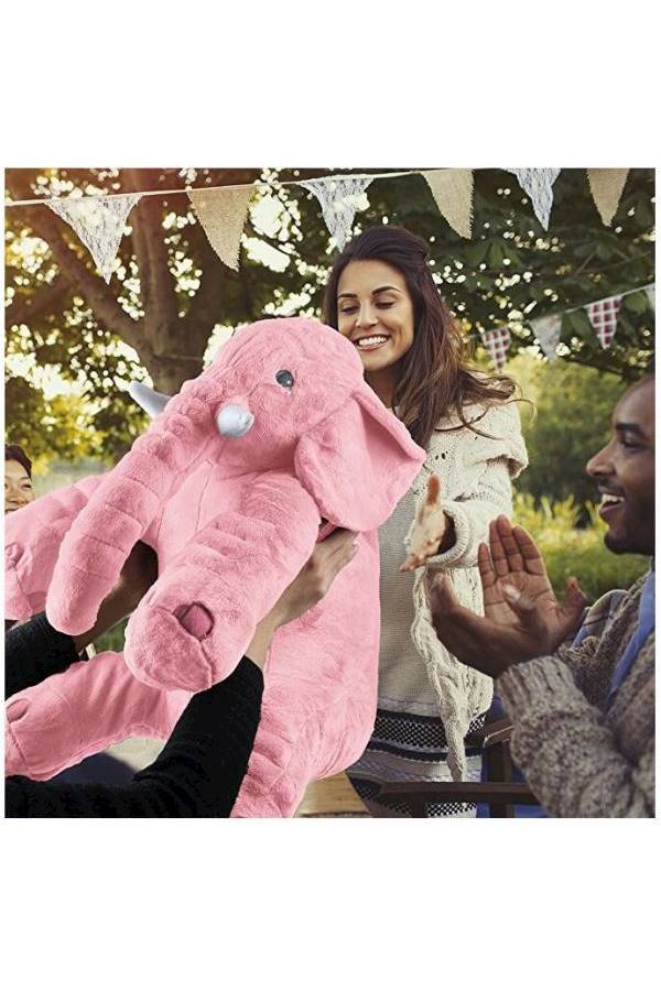 Soft Appease Elephant Plush Pillow 60cm  - Image 5