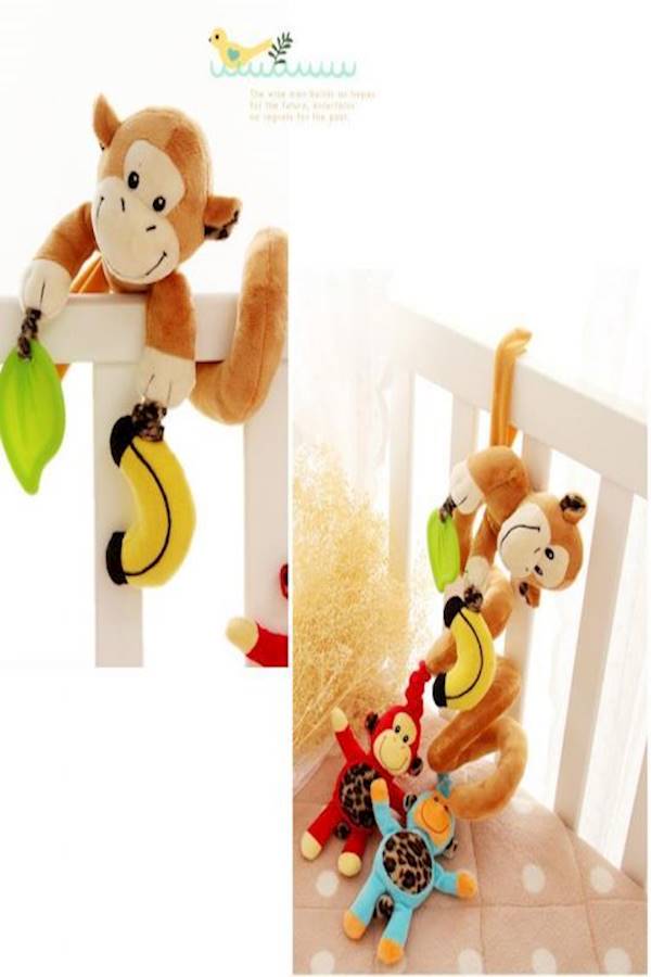 Generic - Monkey Stuffed Soft Toy Set - Image 1