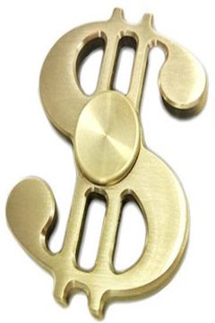 Dollar Shaped Fidget Spinner