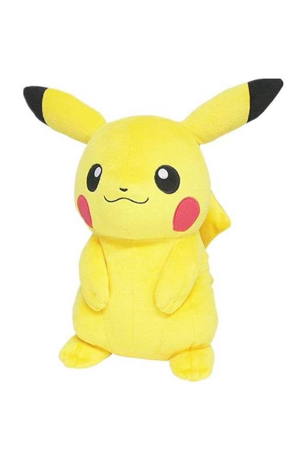 دمية محشوة ناعمة بتصميم شخصية بيكاتشو من سلسلة لعبة الفيديو Pokemon All Star - Image 1