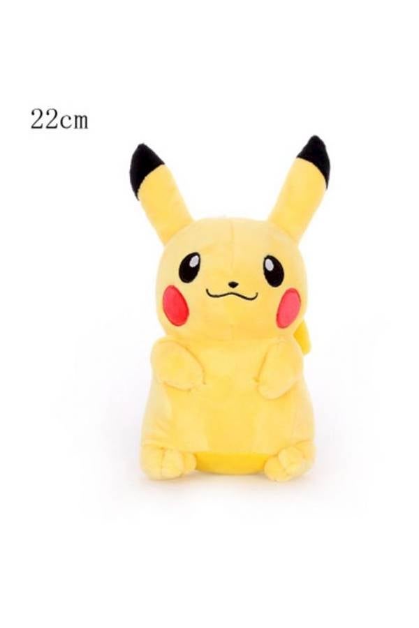 دمية محشوة ناعمة بتصميم شخصية بيكاتشو من سلسلة لعبة الفيديو Pokemon All Star - Image 3