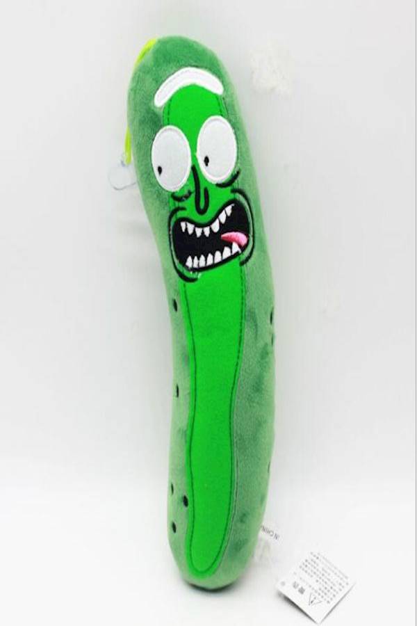 Pickle Rick Plush Toy 20cm  - Image 3