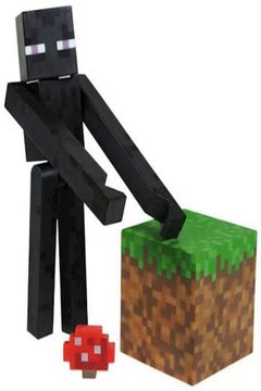 Minecraft Core Enderman Action Figure 2.75inch