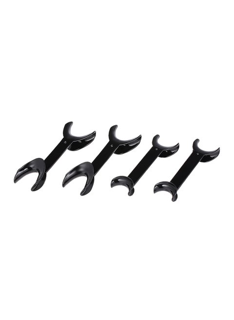 T-Shape Dental Tool Intraoral Cheek Lip Retractor Opener Black 0.068kg