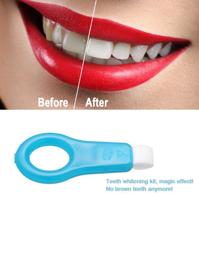 مجموعة لتبييض الأسنان والتنظيف العميق أزرق/ أبيض 0.013كيلوجرام - Image 2