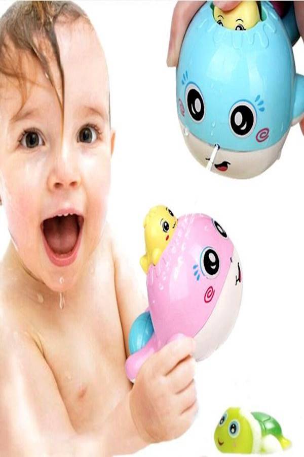 لعبة استحمام بتصميم رسمة كرتونية على شكل حوت - Image 4
