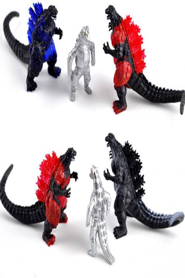 طقم مجسمات حركة من فيلم ’Godzilla’ مكون من 10 قطع - Image 4