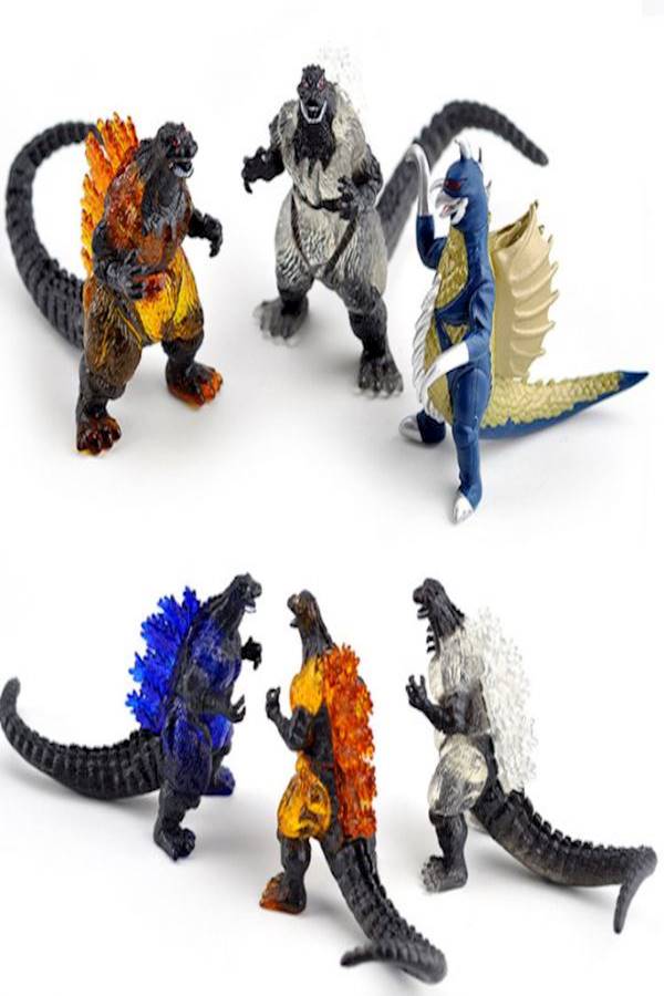 طقم مجسمات حركة من فيلم ’Godzilla’ مكون من 10 قطع - Image 2