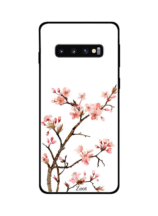 Zoot Samsung Galaxy S10 Case Cover Pink/Brown/White Pink/Brown/White 