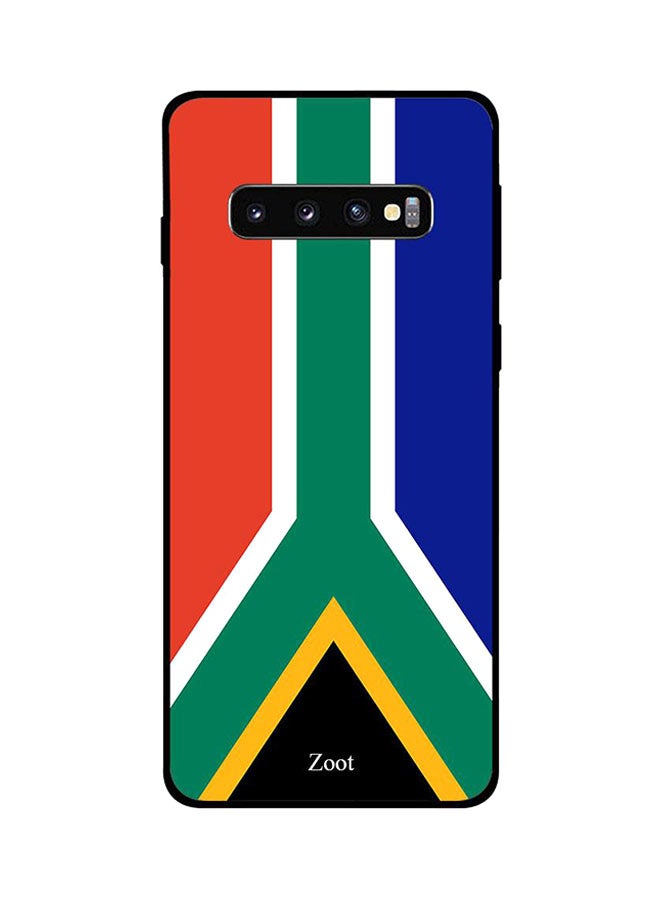 Samsung Galaxy S10 Case Cover South Africa Flag South Africa Flag South Africa Flag