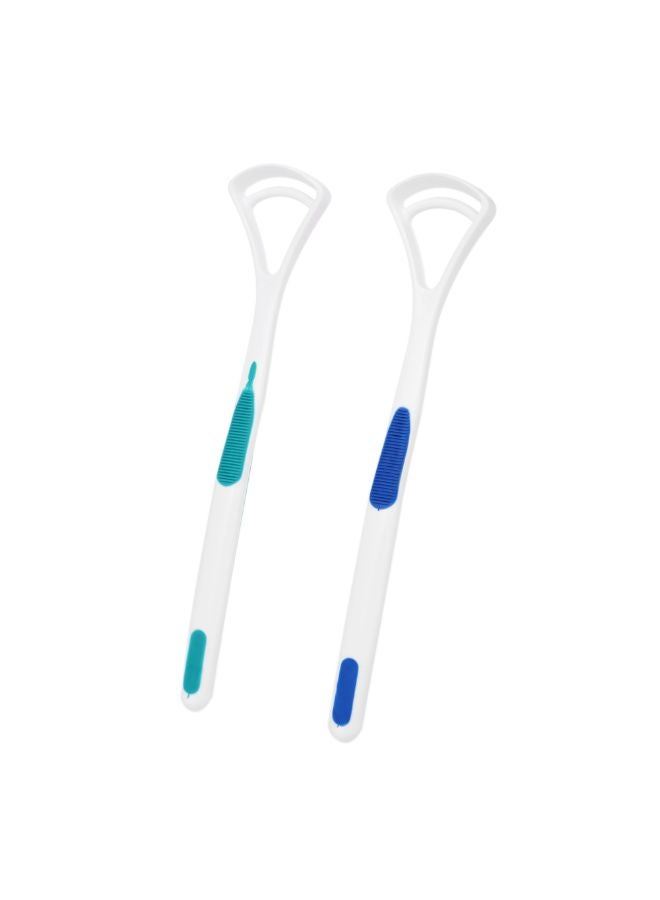 Generic - 2-Piece Tongue Scraper Assorted 0.031kg - Image 1