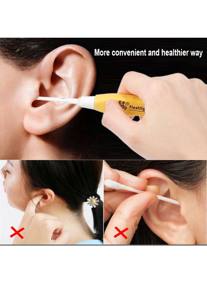 LED Light Earpick Tonsil Stone Remover Tool Transparent 0.026kg