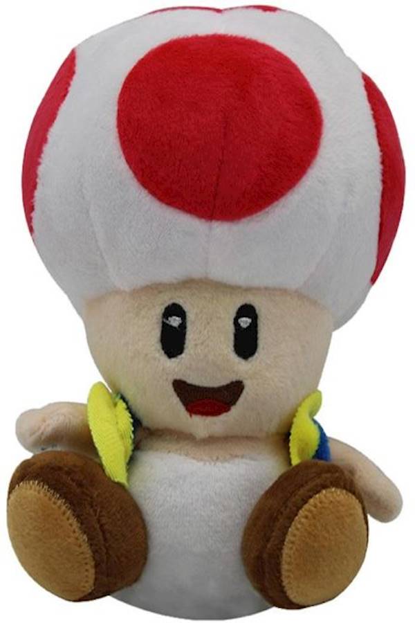 Super Mario Mario Bros. Mushroom Head Chinobio Plush Soft Toy - Image 2