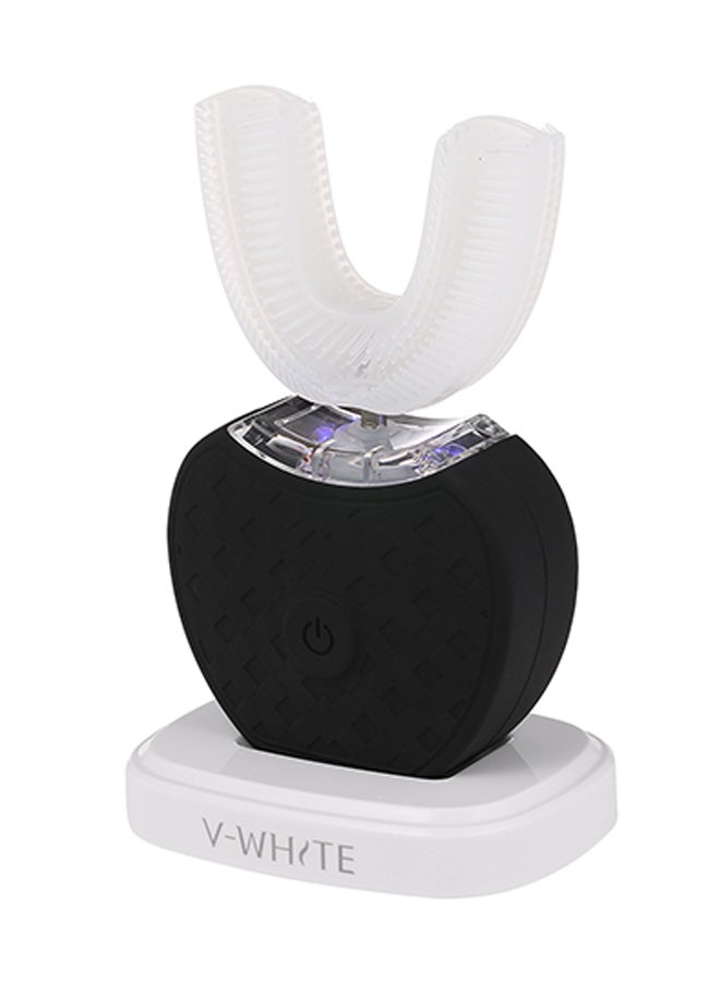 V-White Automatic Electric U Type Toothbrush Black/White 0.264kg