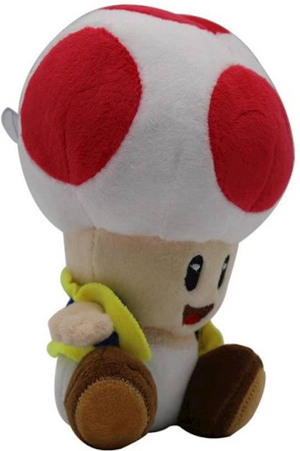 Super Mario Mario Bros. Mushroom Head Chinobio Plush Soft Toy - Image 1