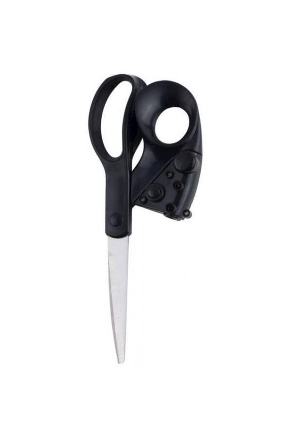 Generic Laser Guided Fabric Scissor Black 