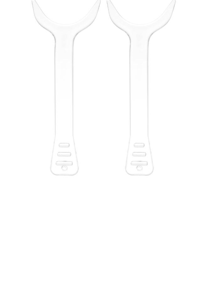 4-Piece Lip Cheek Retractor Set Dental Tool Transparent 0.065kg