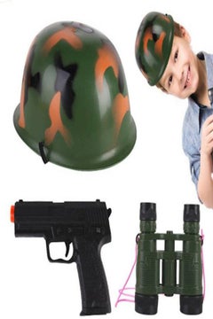 5-Piece Firefighter Gear Helmet Costume Set