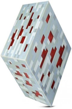 Minecraft Red LED Diamond Block Cube Light