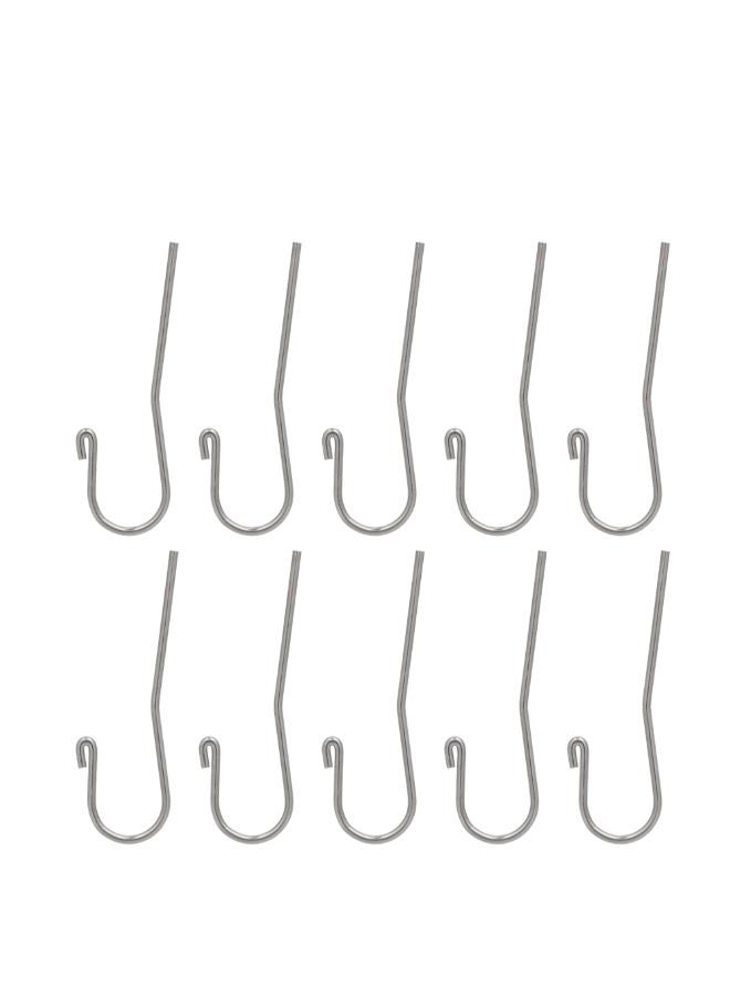 Generic 10-Piece Dental Lip Hook Apex Locator Canal Finder Teeth Tool  - Image 2