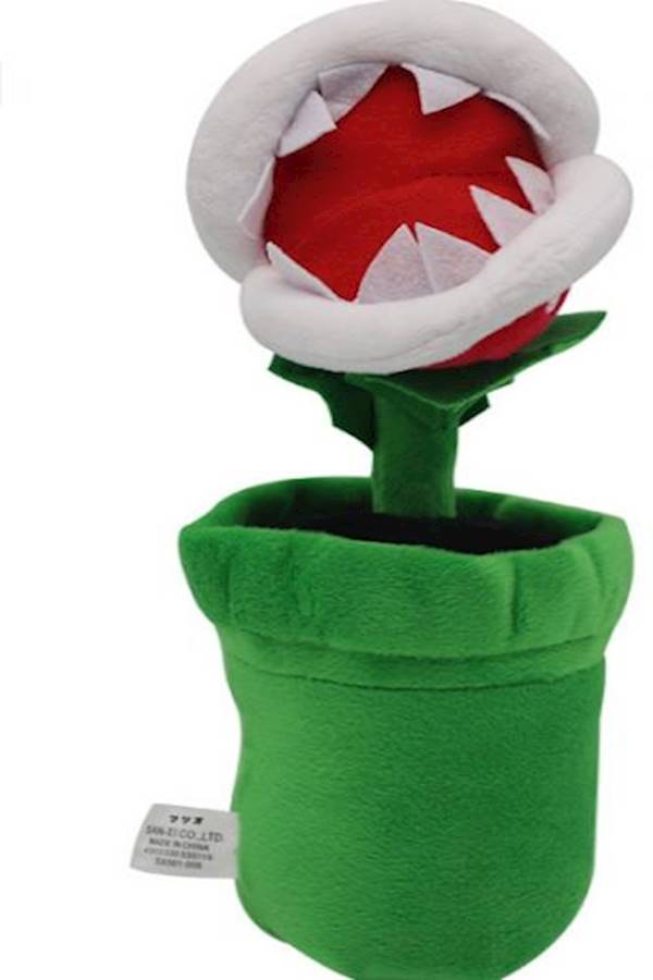 دمية محشوة على شكل وردة مفترسة من لعبة "Super Mario" 25سم - Image 3