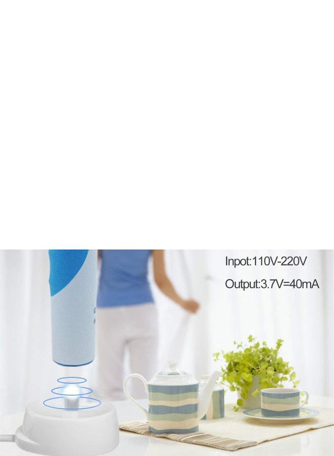 Electronic Toothbrush Replacement Charging Cradle Base White 10.5*5.5*6.5cm - Image 2