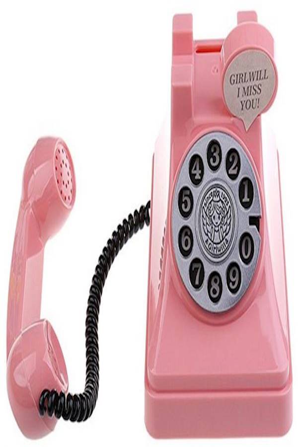 Vintage Telephone Money Saving Bank Toy - Image 1