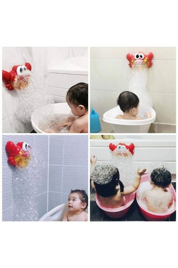 Automatic Bubble Maker Machine Big Crab Baby Bath Toy  - Image 5