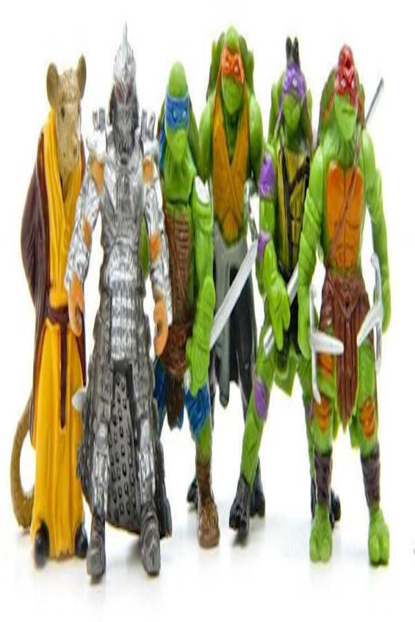6-Piece Ninja Turtles 2 Action Figure - Image 2