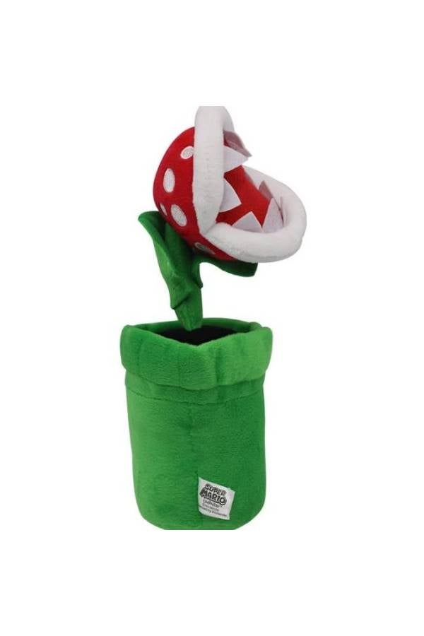 دمية محشوة على شكل وردة مفترسة من لعبة "Super Mario" 25سم - Image 1