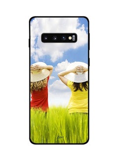 Enjoying The Weather Case Cover For Samsung Galaxy S10 Multicolour