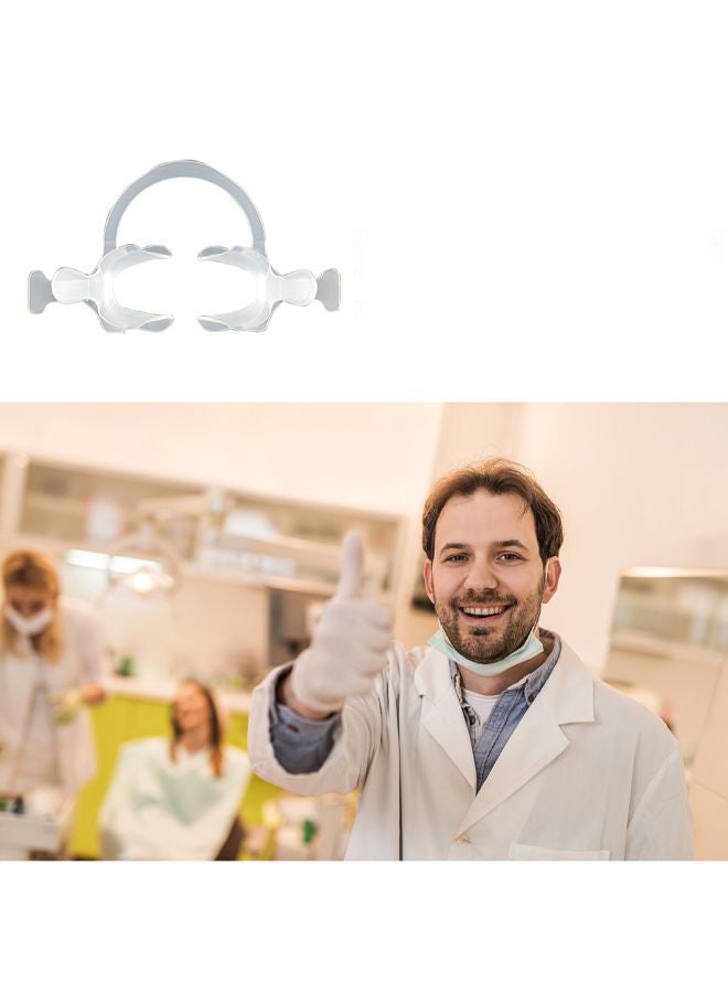 Dental Cheek Lip Retractor Mouth Opener Silver 7grams - Image 2