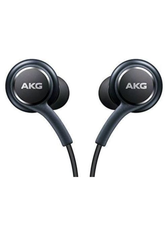 AKG - Wired In-Ear Earphone With mic For S8 Black - Image 1