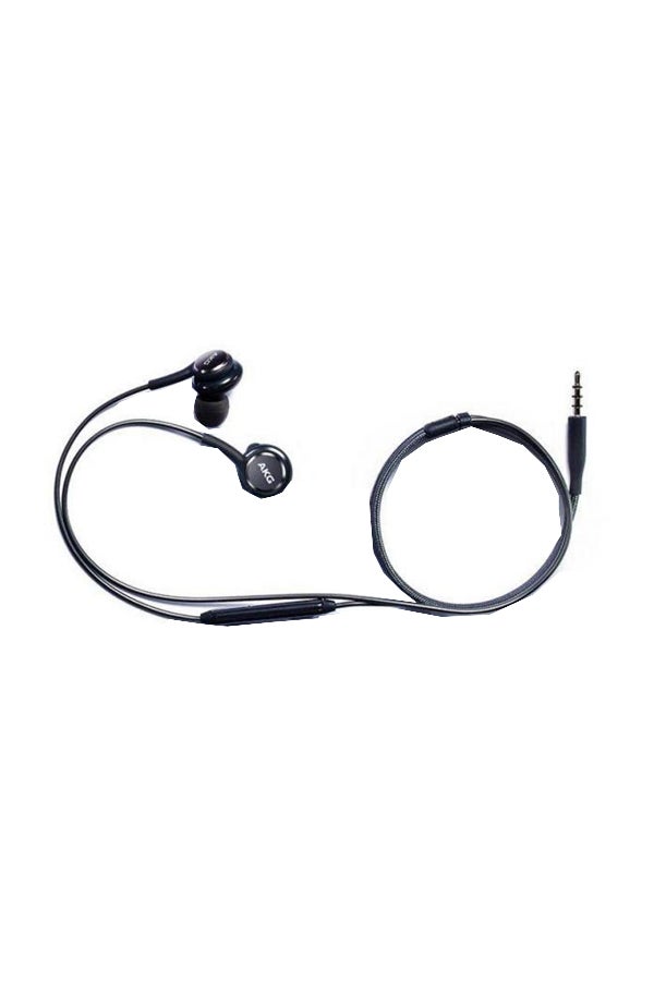 AKG - Wired In-Ear Earphone With mic For S8 Black - Image 1