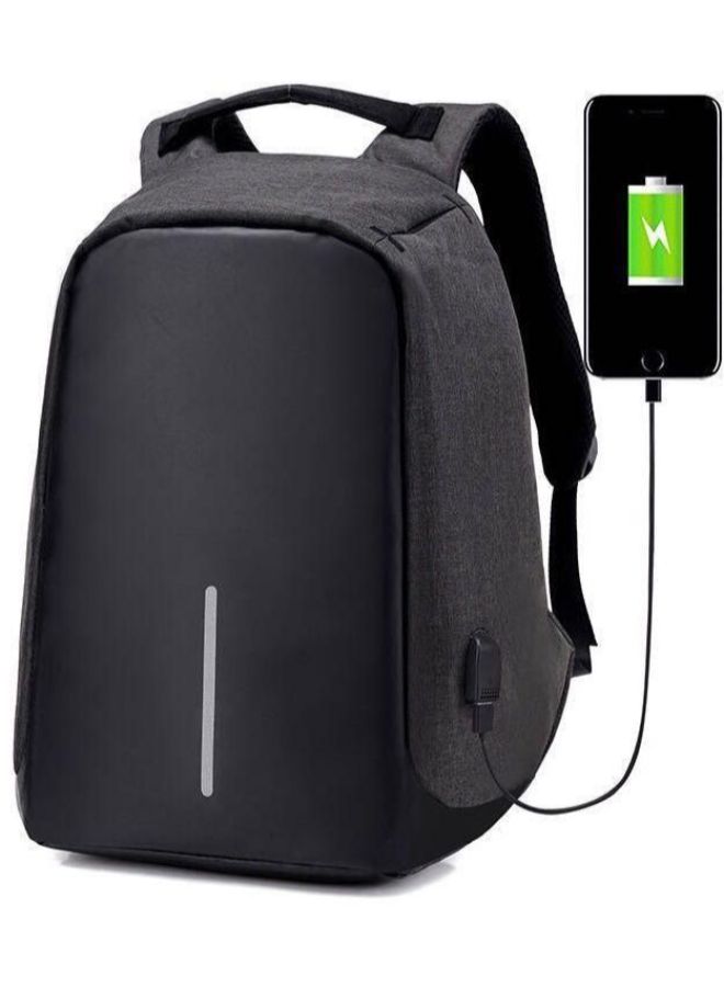Bobby Anti Theft Backpack 6 Inch Black  - Image 2