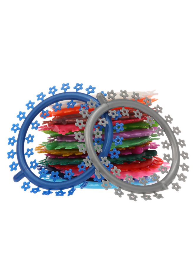 25-Piece Dental Orthodontic Ligature Ring Multicolour 58grams - Image 3