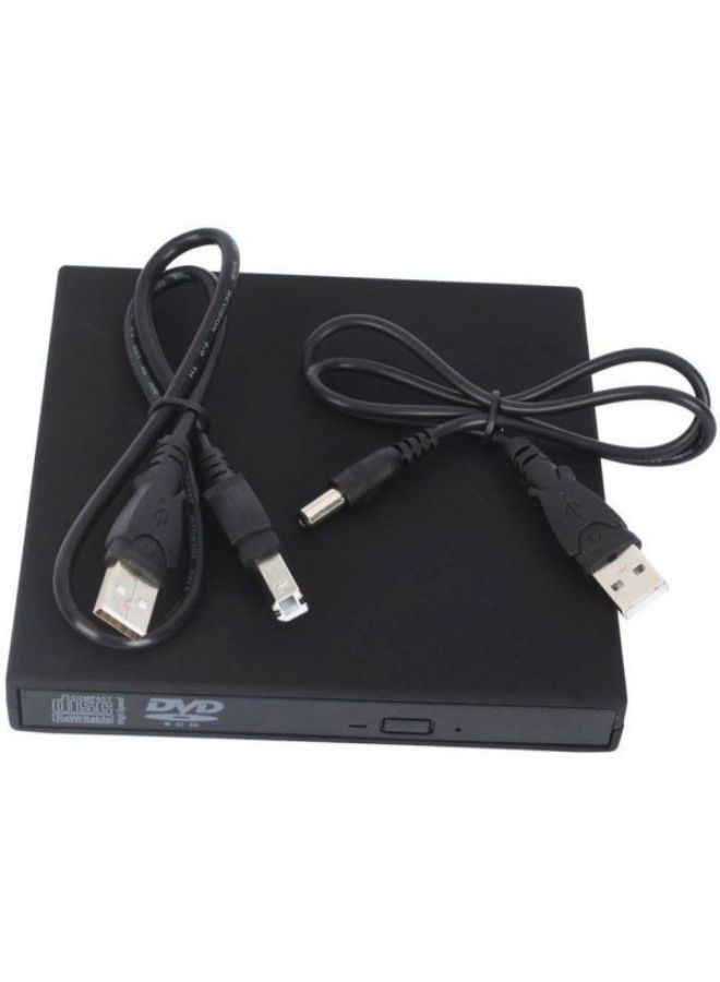 USB 2.0 External Ide Dvd Rom Cd±Rw Burner Writer Drive Black - Image 2