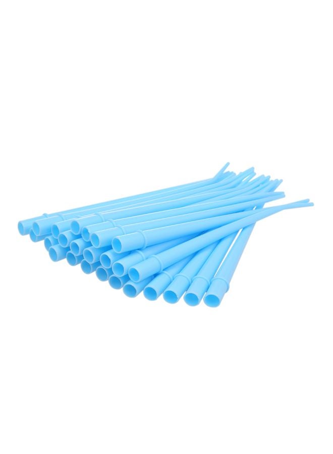 Generic - 25-Piece Dentist Dental Orifice Suction Tool Light Blue 80grams - Image 1