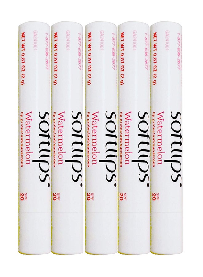 5-Piece Lip Balm Watermelon
