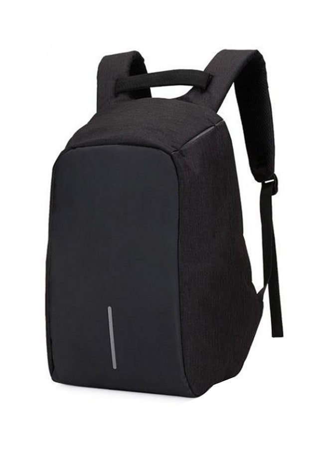 Multifunctional Anti Theft Laptop Backpack With USB Charging Black - Image 1