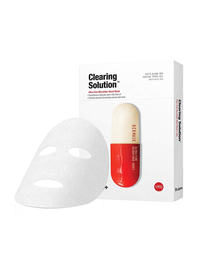Dr. Jart Dermask Micro Jet Clearing Solution Mask Sheet - 5 Count - Image 1