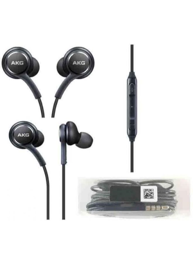 AKG - Wired Earphone With Mic For Samsung Black - Image 1