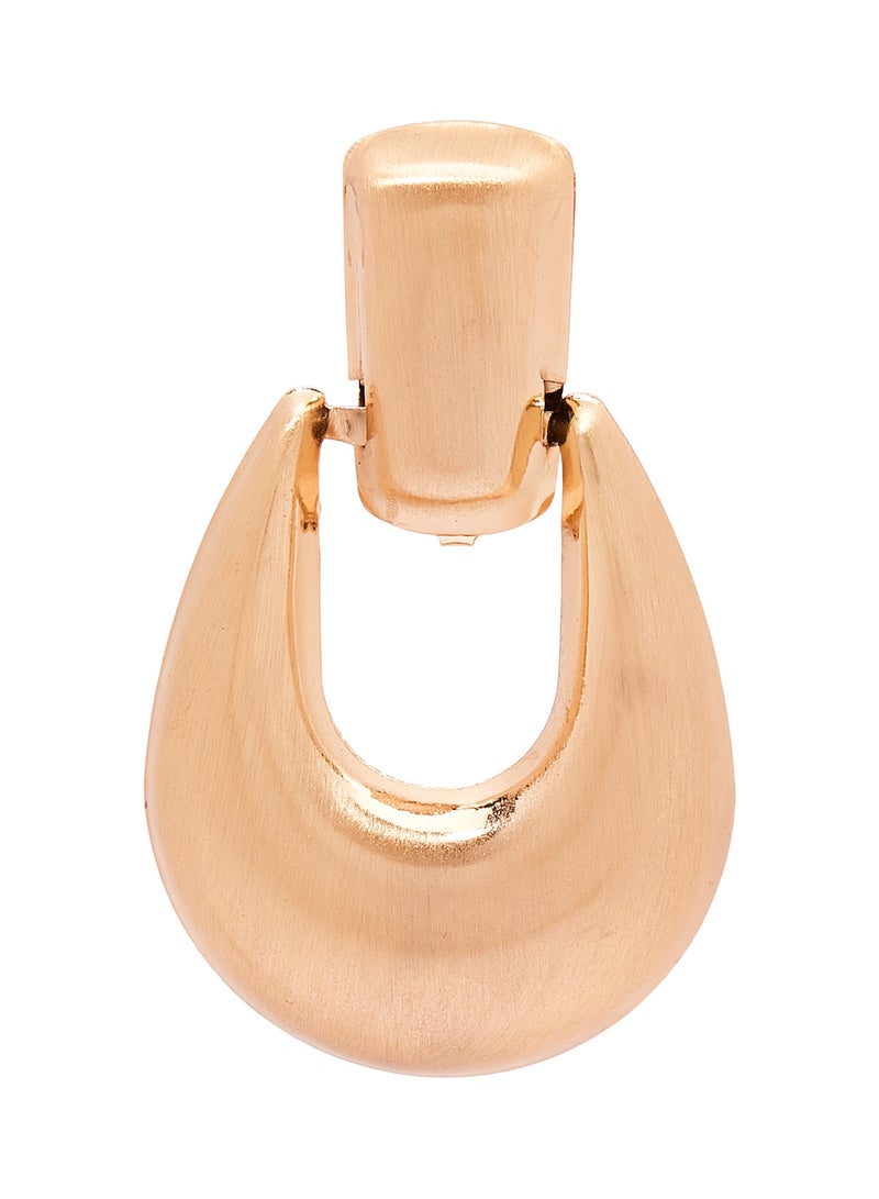 YUEJIN Oversized Oval Earrings - Image 2